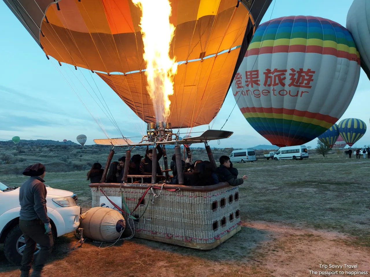 ТУР НА ВОЗДУШНОМ ШАРЕ В КАППАДОКИИ - Фото 9